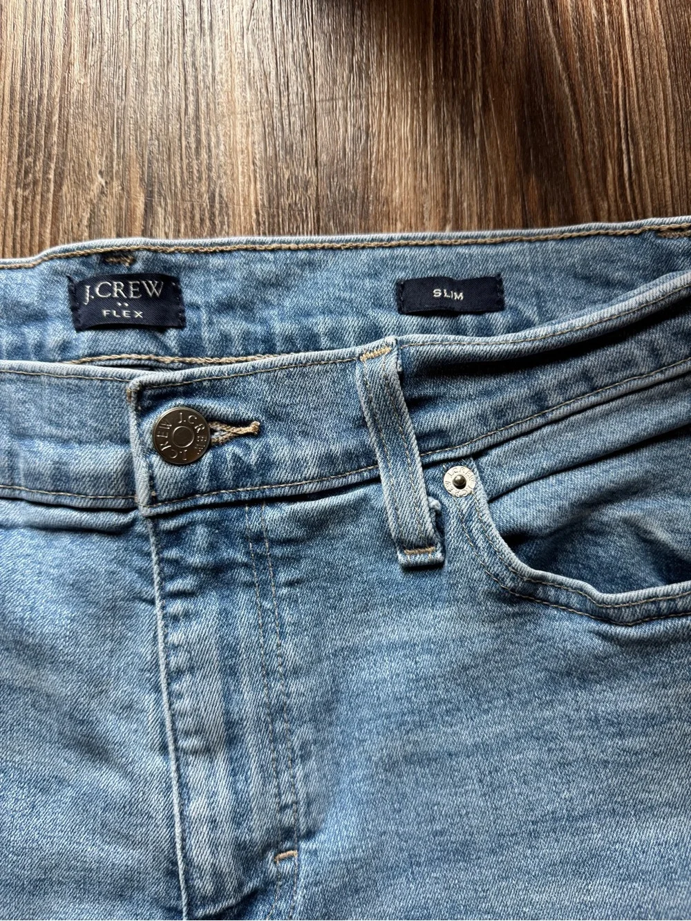 J.Crew Flex Slim Fit Jeans Men’s 32x30 Light Wash Stretch Denim